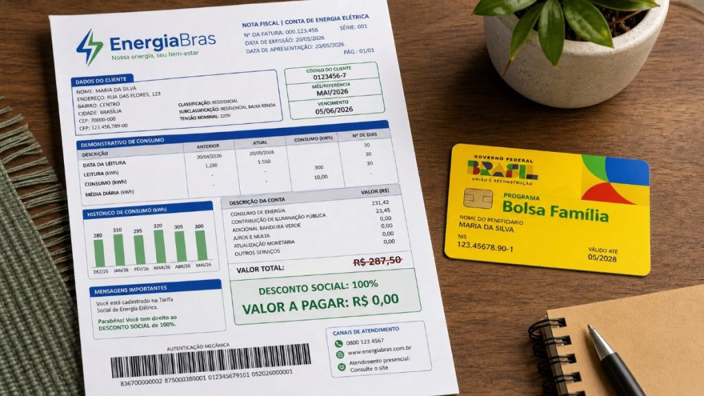 Desconto social conta de luz: veja quem pode ter isenção de 100%