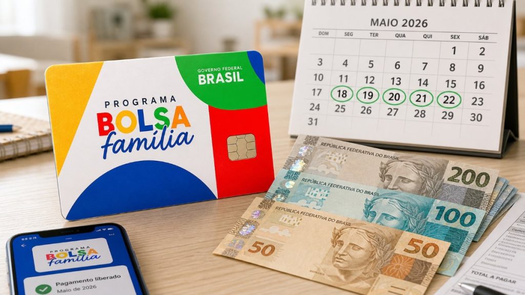 Bolsa Família maio: veja pagamentos entre 18 e 22