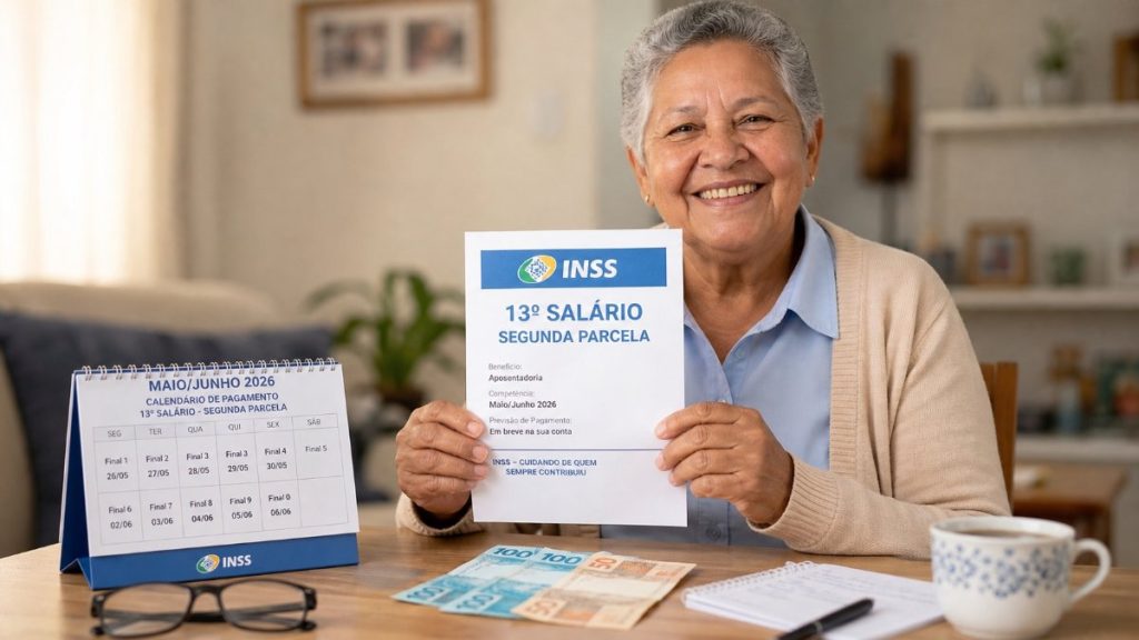 Segunda parcela INSS: aposentados recebem 13º nos próximos dias