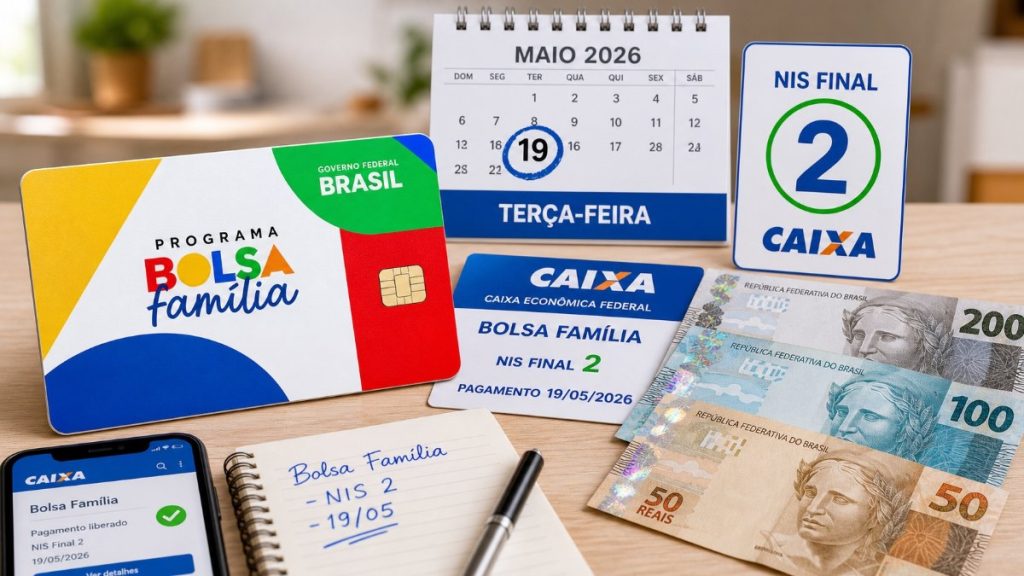 Bolsa Família NIS 2: Caixa paga parcela nesta terça-feira (19)