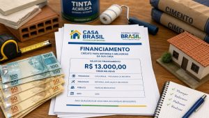 Reforma Casa Brasil amplia financiamento para famílias até R$ 13 mil