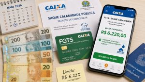 Saque calamidade FGTS libera pedido de até R$ 6.220 pela Caixa