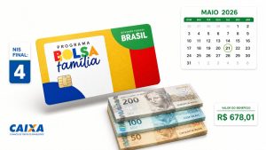 Bolsa Família NIS final 4: pagamento de R$ 678,01 cai hoje (21)