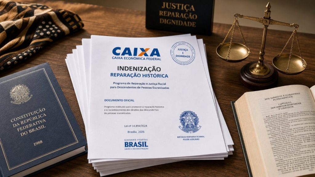 Indenização Caixa pode chegar a descendentes de escravizados