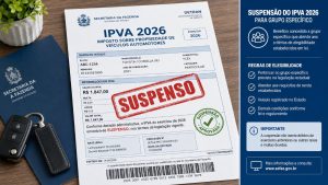 Suspensão do IPVA vale para grupo específico; entenda as regras