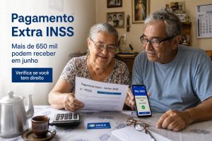 Pagamento extra INSS: mais de 650 mil podem receber em junho
