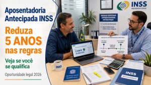 Aposentadoria antecipada INSS: reduza 5 anos nas regras