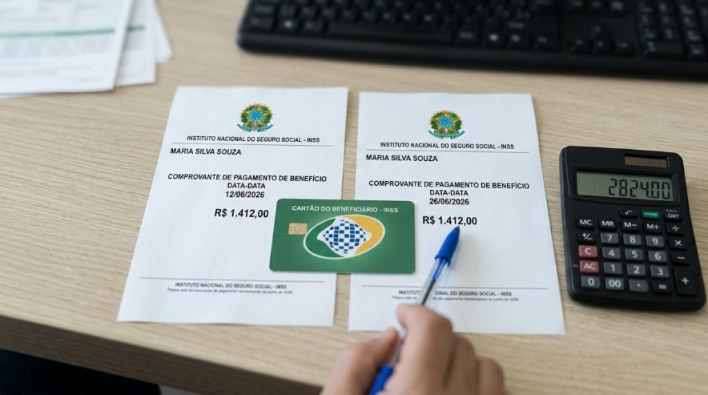 Pagamentos duplos INSS: quem recebe em junho de 2026