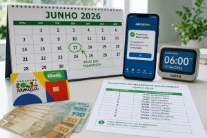 Bolsa Família junho 2026: pagamentos começam dia 17