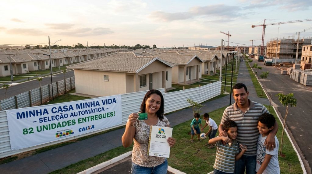 Minha Casa Minha Vida: 82 moradias em Campo Grande com seleção automática