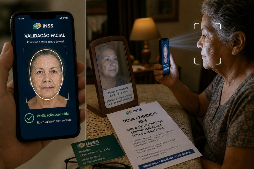 Validação facial INSS: nova exigência para renovar benefícios