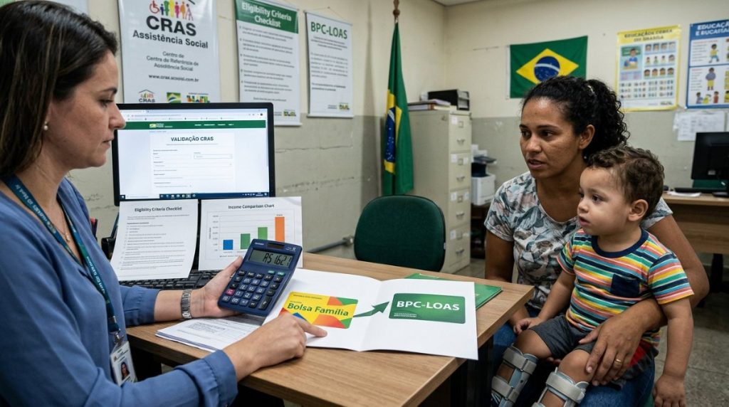 Troca Bolsa Família BPC: validações no CRAS podem elevar renda a R$ 1.621