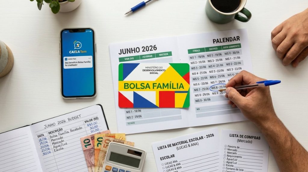 Calendário Bolsa Família junho: datas, valores e regras para 2026