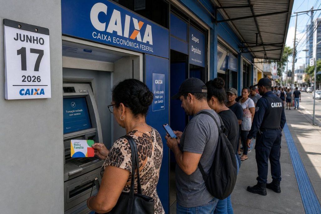 Bolsa Família junho 2026: pagamentos começam no dia 17 e seguem calendário oficial