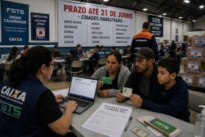 Saque Calamidade FGTS: solicite até 21 de junho nas cidades habilitadas
