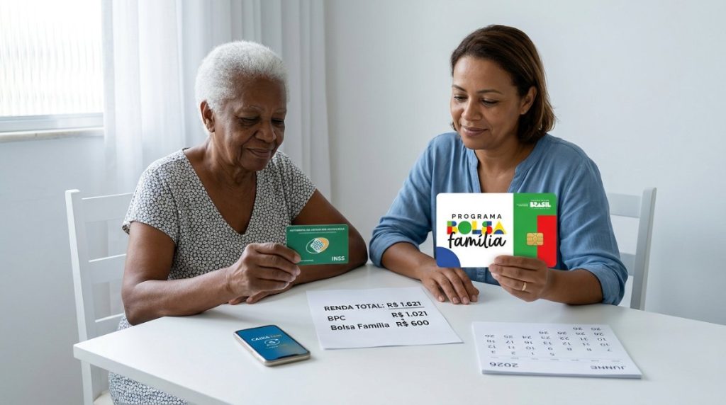 Renda acumulada Bolsa Família: até R$ 1.621 sem interrupção