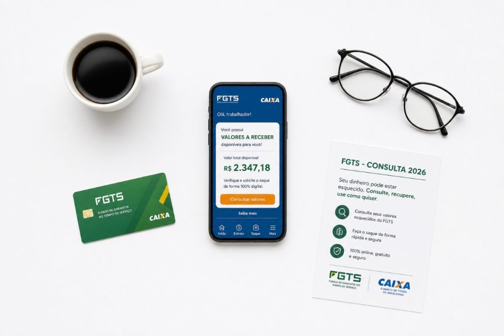 Valores esquecidos FGTS: como consultar e sacar